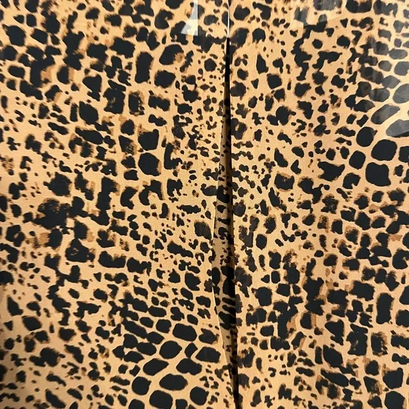 NWT Banana Republic Leopard Print Dress-Size 14 - Picture 12 of 15